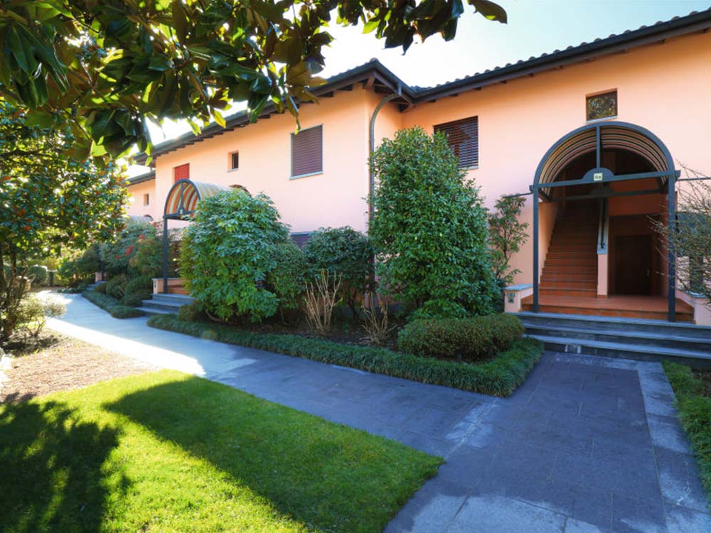 Location de vacances à Ascona, extérieur de la résidence