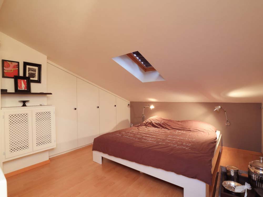 Zimmer mit einem Doppelbett